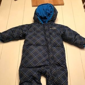 Columbia snow suit 12m